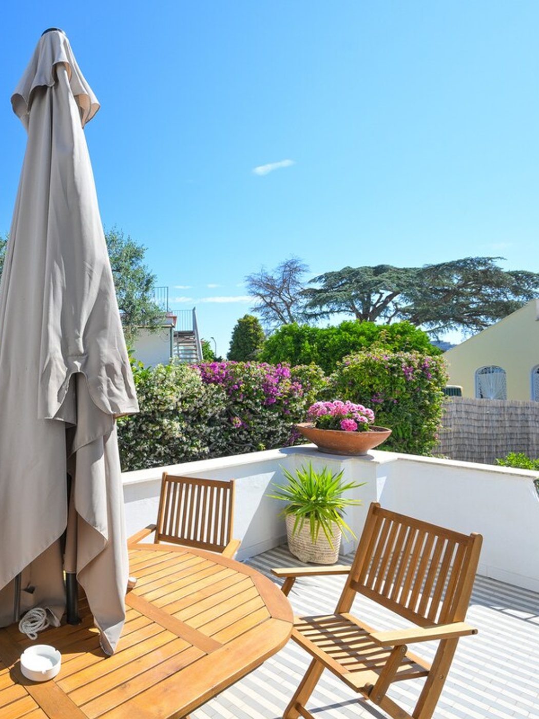 La terrazza all'aperto